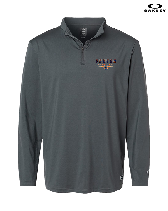 Fenton HS Wrestling Design - Mens Oakley Quarter Zip