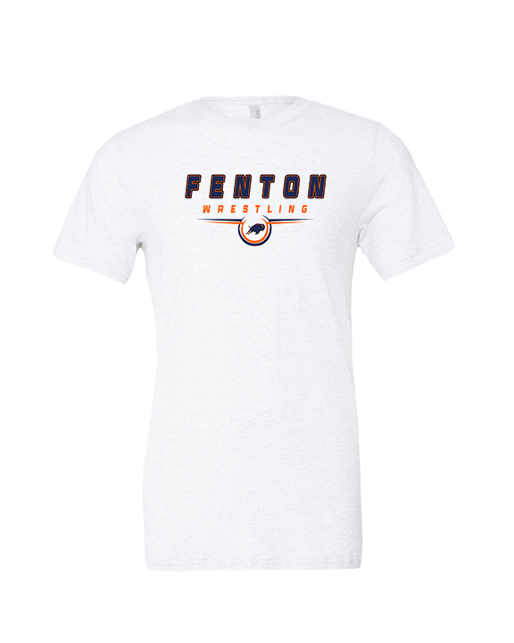 Fenton HS Wrestling Design - Tri-Blend Shirt