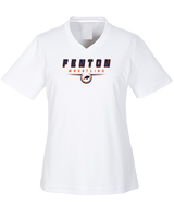 Fenton HS Wrestling Design - Womens Performance Shirt