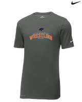 Fenton HS Wrestling Leave It - Mens Nike Cotton Poly Tee
