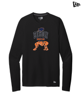 Fenton HS Wrestling Outline - New Era Performance Long Sleeve