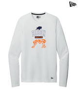 Fenton HS Wrestling Outline - New Era Performance Long Sleeve