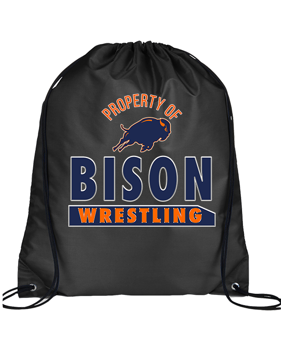Fenton HS Wrestling Property - Drawstring Bag