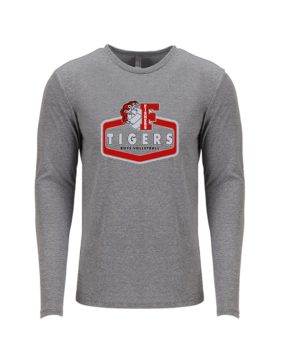 Fishers HS Boys Volleyball Board - Tri - Blend Long Sleeve
