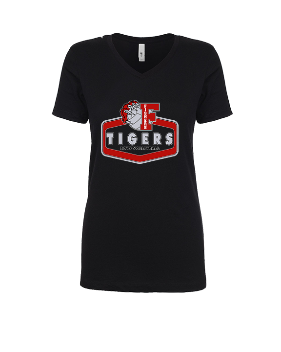 Fishers HS Boys Volleyball Board - Womens V-Neck