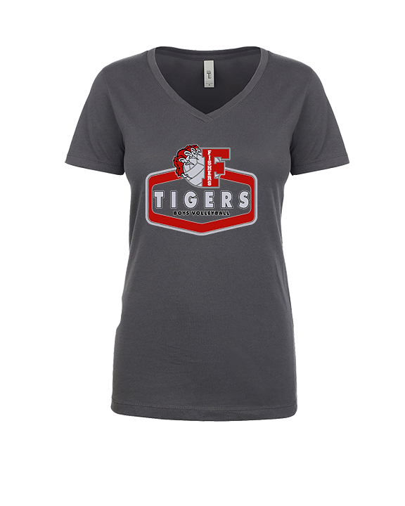 Fishers HS Boys Volleyball Board - Womens V-Neck