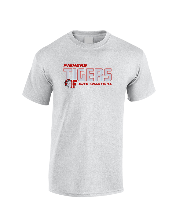 Fishers HS Boys Volleyball Bold - Cotton T-Shirt