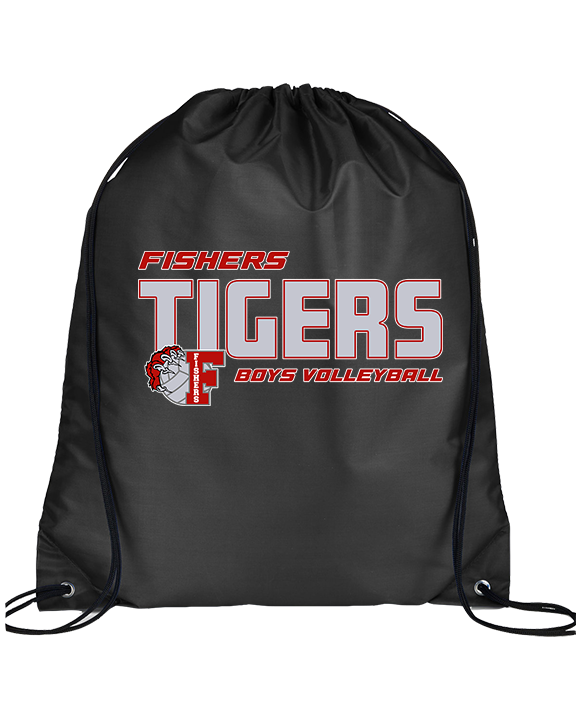 Fishers HS Boys Volleyball Bold - Drawstring Bag