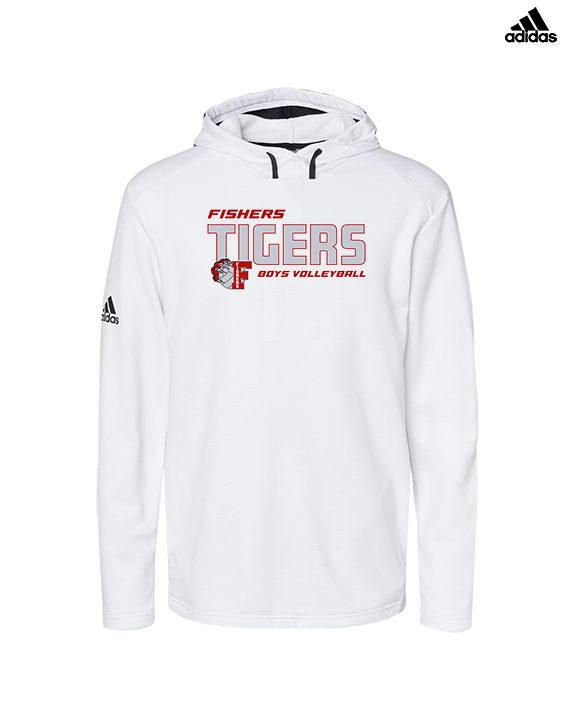 Fishers HS Boys Volleyball Bold - Mens Adidas Hoodie