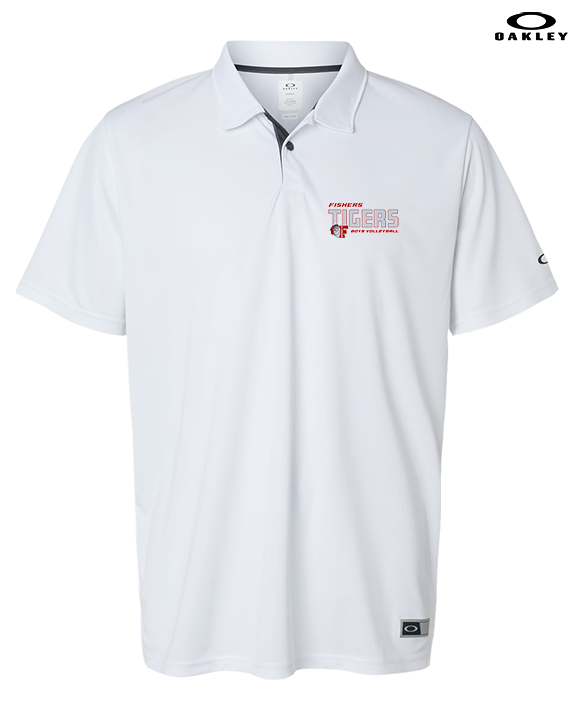 Fishers HS Boys Volleyball Bold - Mens Oakley Polo