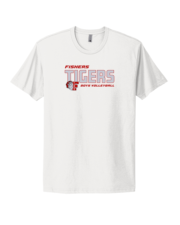 Fishers HS Boys Volleyball Bold - Mens Select Cotton T-Shirt