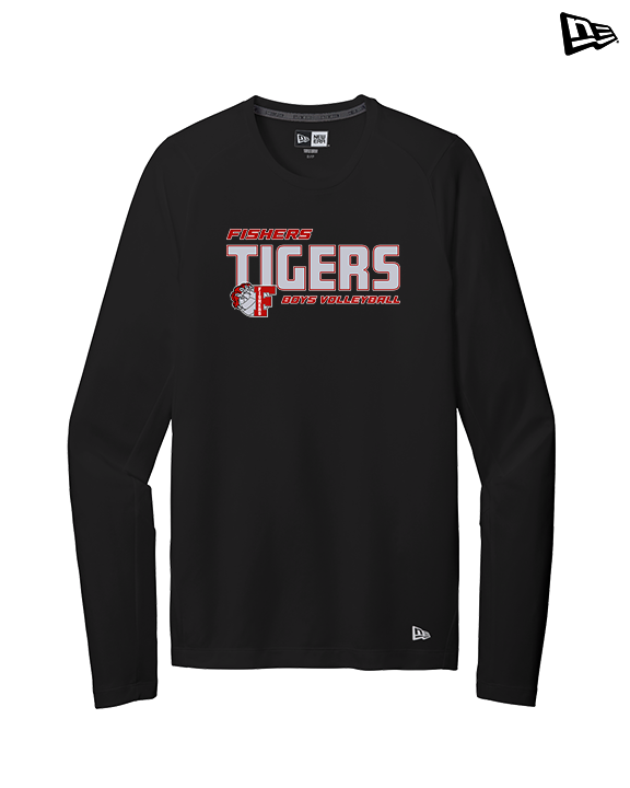 Fishers HS Boys Volleyball Bold - New Era Performance Long Sleeve