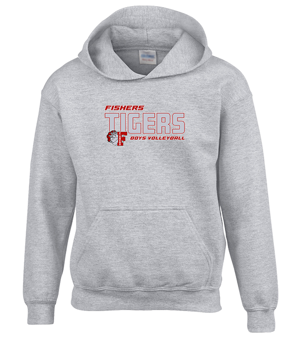 Fishers HS Boys Volleyball Bold - Unisex Hoodie