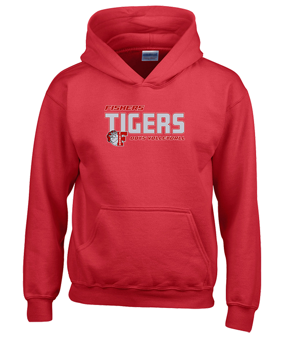 Fishers HS Boys Volleyball Bold - Unisex Hoodie