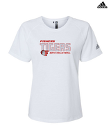 Fishers HS Boys Volleyball Bold - Womens Adidas Performance Shirt