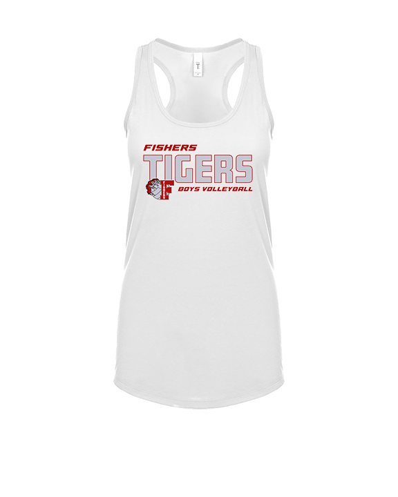 Fishers HS Boys Volleyball Bold - Womens Tank Top
