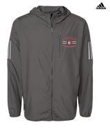 Fishers HS Boys Volleyball Curve - Mens Adidas Full Zip Jacket