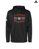 Fishers HS Boys Volleyball Curve - Mens Adidas Hoodie