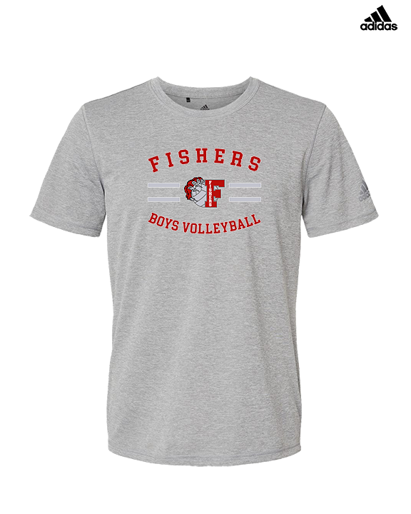 Fishers HS Boys Volleyball Curve - Mens Adidas Performance Shirt