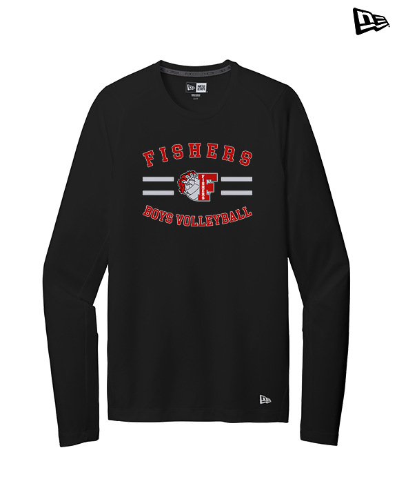Fishers HS Boys Volleyball Curve - New Era Performance Long Sleeve