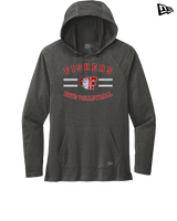 Fishers HS Boys Volleyball Curve - New Era Tri-Blend Hoodie