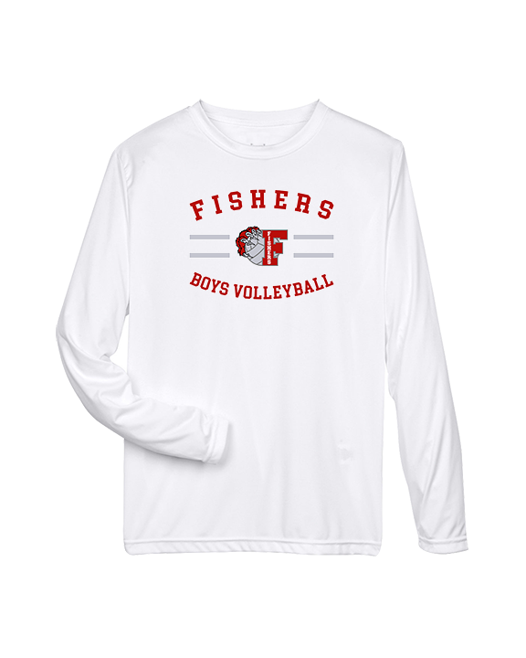 Fishers HS Boys Volleyball Curve - Performance Longsleeve