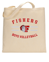 Fishers HS Boys Volleyball Curve - Tote