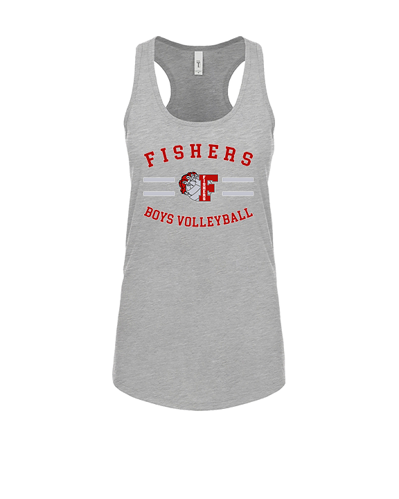 Fishers HS Boys Volleyball Curve - Womens Tank Top