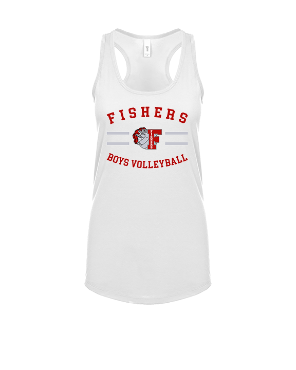 Fishers HS Boys Volleyball Curve - Womens Tank Top