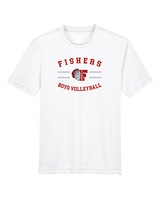 Fishers HS Boys Volleyball Curve - Youth Performance Shirt