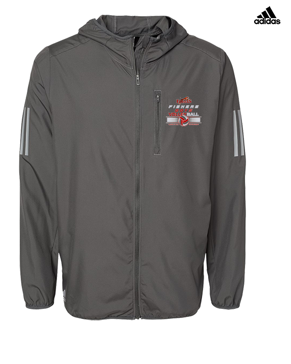 Fishers HS Boys Volleyball Leave It - Mens Adidas Full Zip Jacket