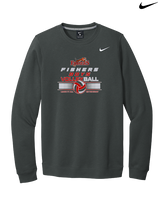 Fishers HS Boys Volleyball Leave It - Mens Nike Crewneck