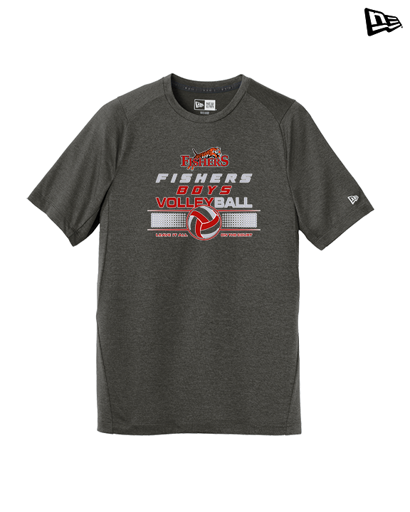 Fishers HS Boys Volleyball Leave It - New Era Performance Shirt