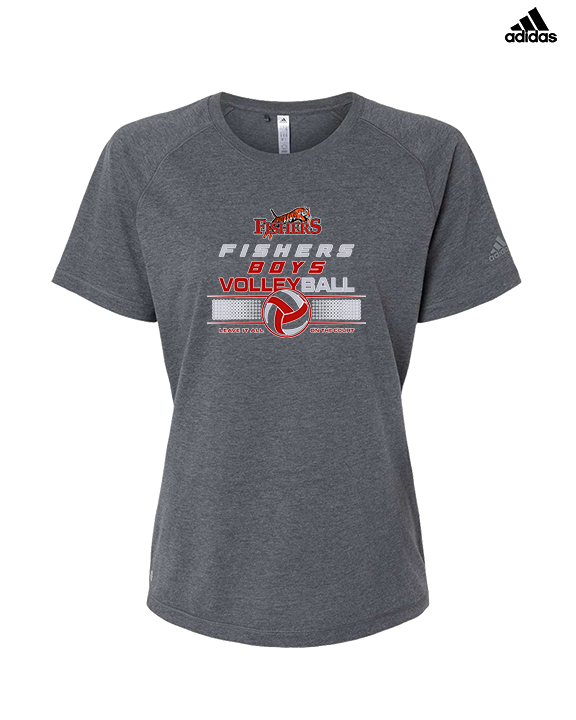 Fishers HS Boys Volleyball Leave It - Womens Adidas Performance Shirt