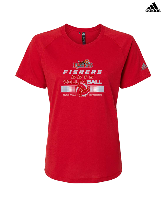 Fishers HS Boys Volleyball Leave It - Womens Adidas Performance Shirt