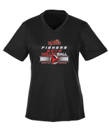 Fishers HS Boys Volleyball Leave It - Womens Performance Shirt