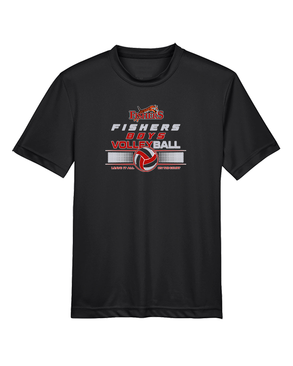 Fishers HS Boys Volleyball Leave It - Youth Performance Shirt
