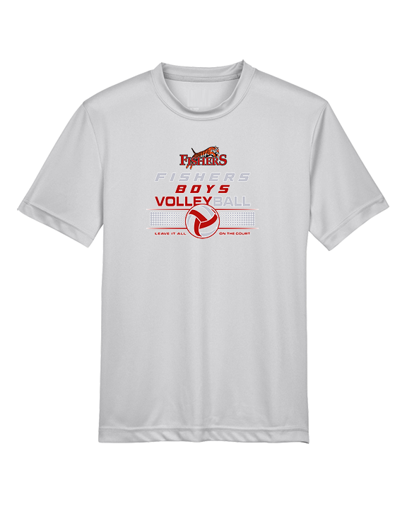 Fishers HS Boys Volleyball Leave It - Youth Performance Shirt