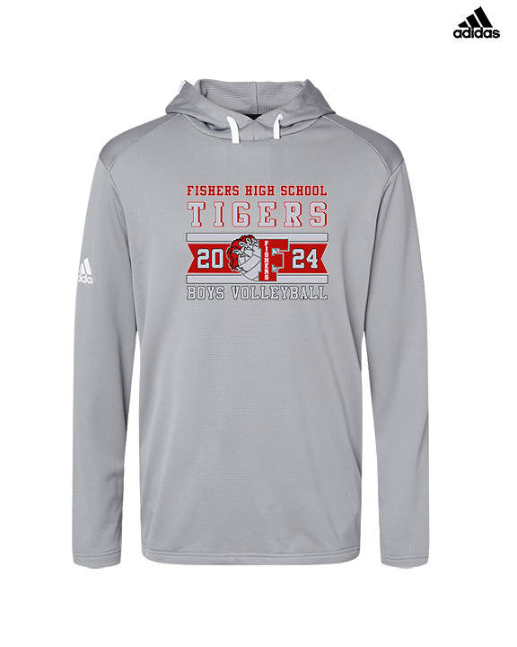 Fishers HS Boys Volleyball Stamp - Mens Adidas Hoodie