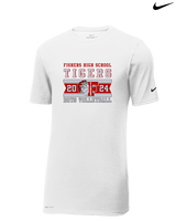 Fishers HS Boys Volleyball Stamp - Mens Nike Cotton Poly Tee