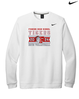 Fishers HS Boys Volleyball Stamp - Mens Nike Crewneck