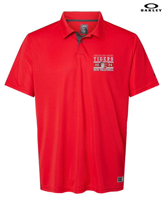 Fishers HS Boys Volleyball Stamp - Mens Oakley Polo