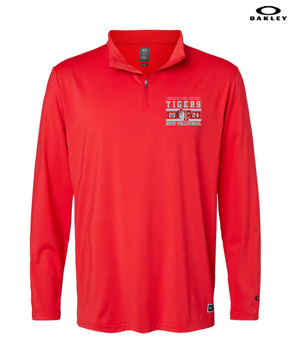 Fishers HS Boys Volleyball Stamp - Mens Oakley Quarter Zip