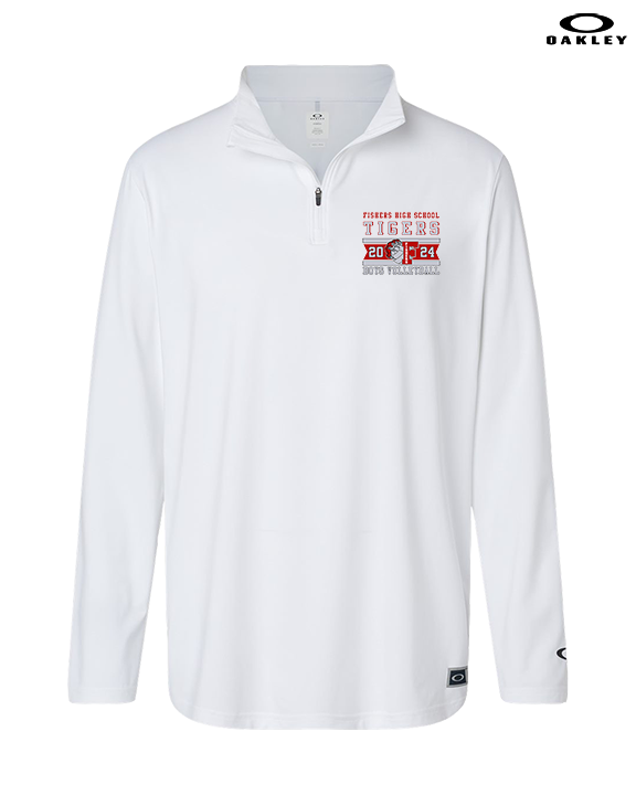 Fishers HS Boys Volleyball Stamp - Mens Oakley Quarter Zip