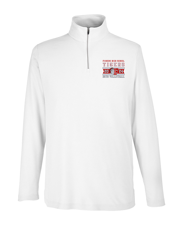 Fishers HS Boys Volleyball Stamp - Mens Quarter Zip