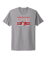 Fishers HS Boys Volleyball Stamp - Mens Select Cotton T-Shirt