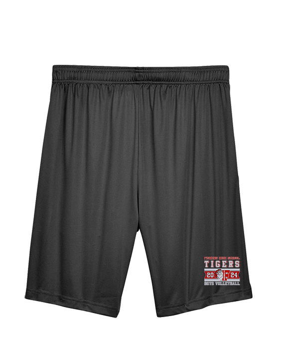 Fishers HS Boys Volleyball Stamp - Mens Training Shorts with Pockets