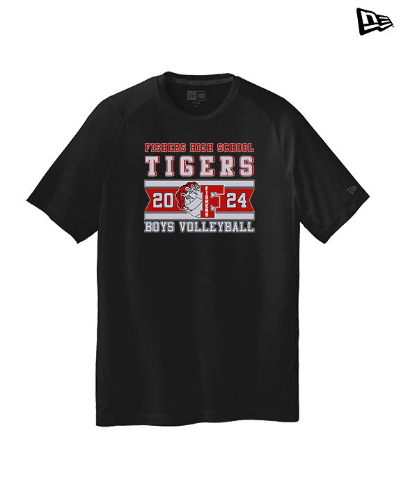 Fishers HS Boys Volleyball Stamp - New Era Performance Shirt