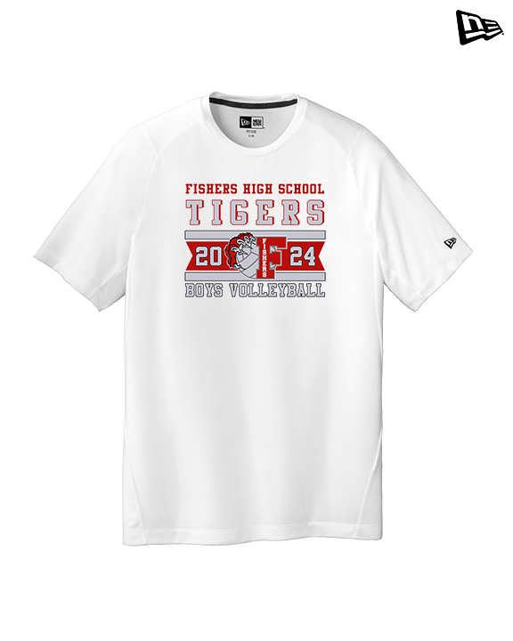Fishers HS Boys Volleyball Stamp - New Era Performance Shirt