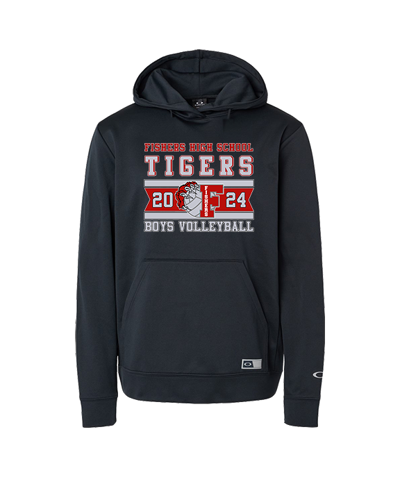 Fishers HS Boys Volleyball Stamp - Oakley Performance Hoodie